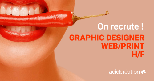 Recrutement : Graphic Designer Web/Print – H/F
